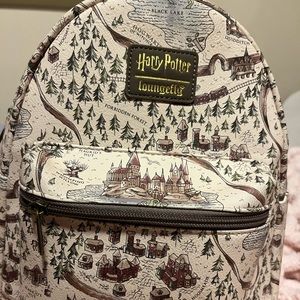 Harry Potter Hogwarts map Loungefly backpack
